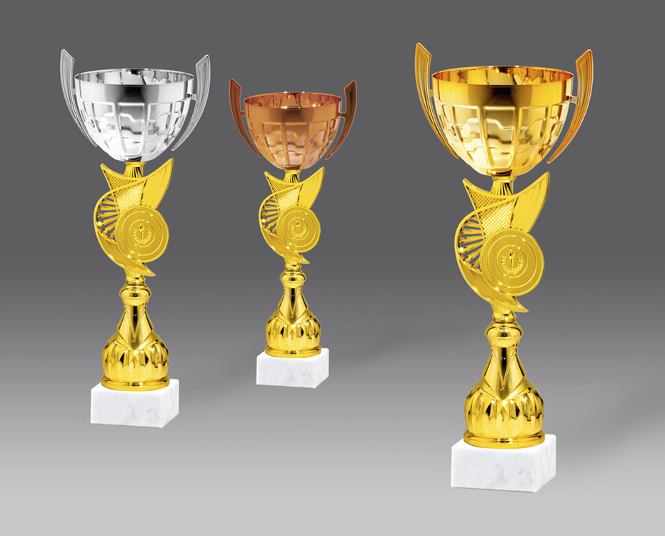 Puchar G26290 3, &oslash;12, h.37 (produkt niedost�pny) puchary statuetki medale