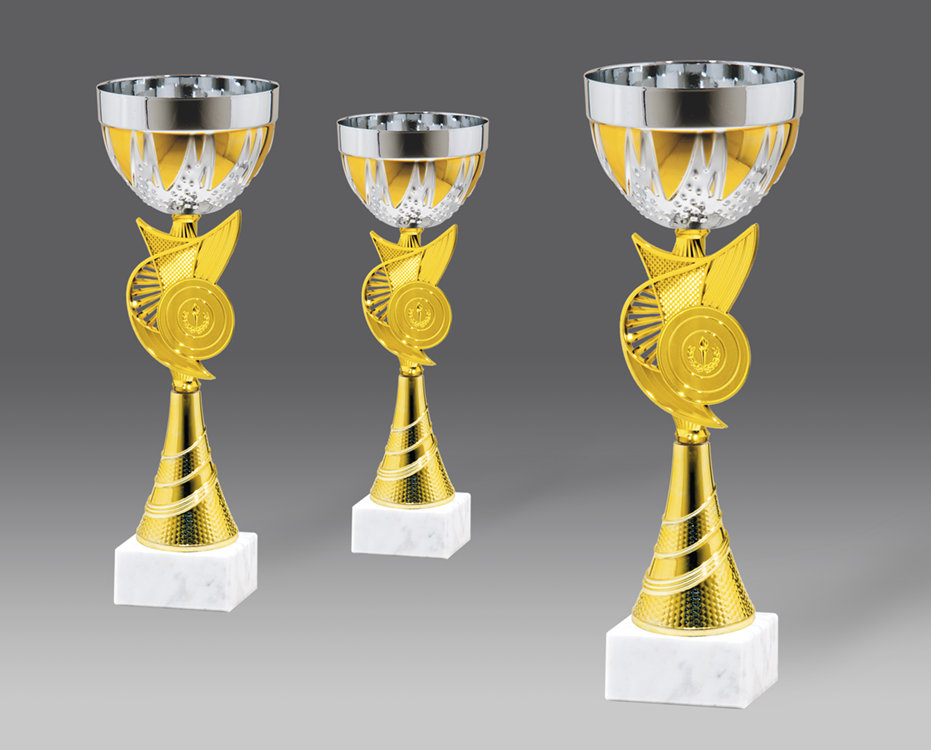 Puchar G26392 3, ø14, h.37 (produkt niedostępny) puchary statuetki medale