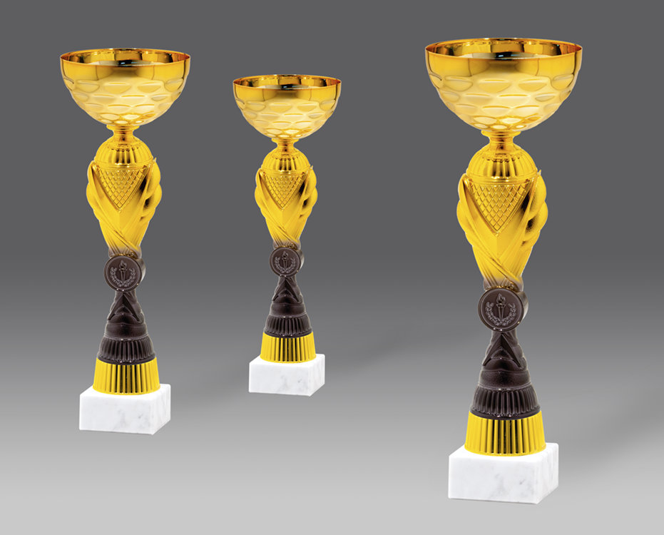 Puchar G26528 3, &oslash;12, h.35 (produkt niedost�pny) puchary statuetki medale