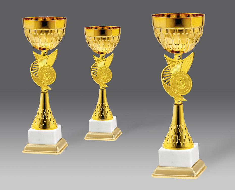 Puchar G26540 3, &oslash;14, h.36 (produkt niedost�pny) puchary statuetki medale