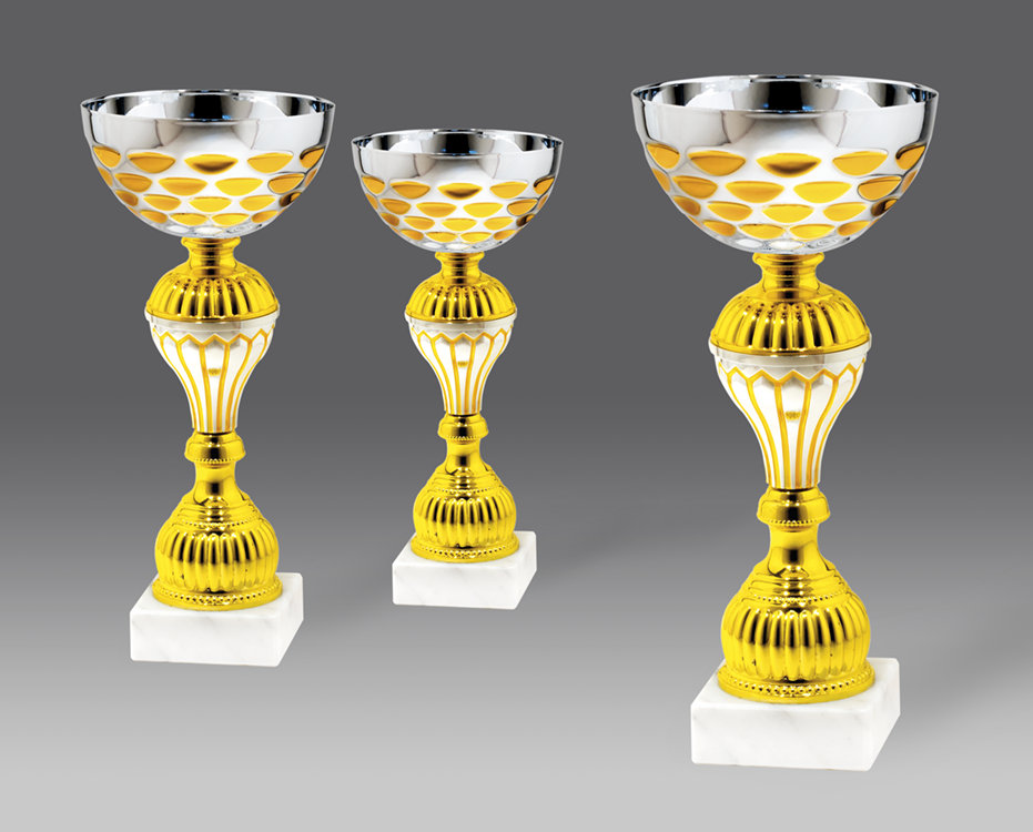 Puchar G26632 3, ø14, h.34 (produkt niedostępny) puchary statuetki medale