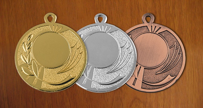 medal 50mm na wklejk 25mm, brzowy (produkt niedostpny)brb- produkt niedostpny b (stara kolekcja) puchary statuetki medale