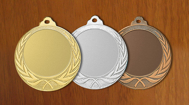 medal 70mm na wklejk 50mm, brzowybrb- produkt dostpny b puchary statuetki medale
