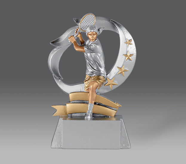 Statuetka tenis ziemny kobiet, h.15 (produkt niedostpny) (stara kolekcja) puchary statuetki medale
