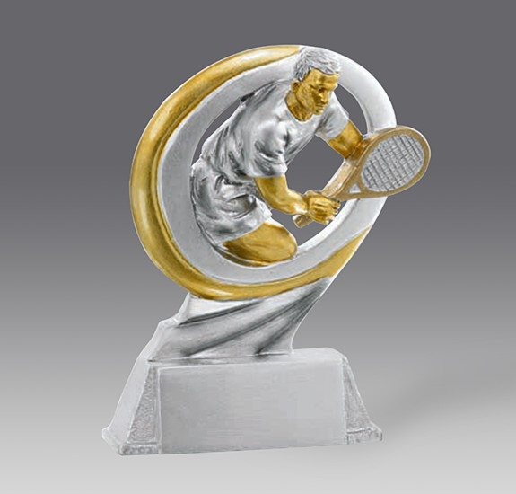 statuetka tenis ziemny mczyzn, h.17 (produkt niedostpny)brb- produkt niedostpny b (stara kolekcja) puchary statuetki medale