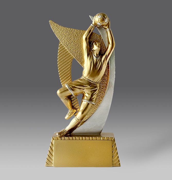 statuetka RF85684 bramkarz, h.17 puchary statuetki medale